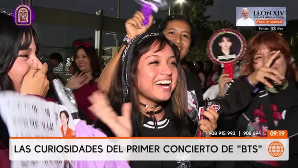 Así vivieron las fanáticas peruanas de BTS el primer concierto de la banda surcoreana en Lima / América Espectáculos Así vivieron las fanáticas peruanas de BTS el primer concierto de la banda surcoreana en Lima / América Espectáculos