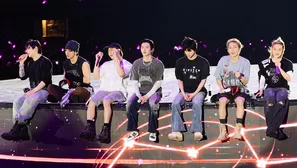 BTS ofreció su primer concierto en Lima la noche del miércoles 7 de octubre / Captura / TikTok: @naomitg.0/