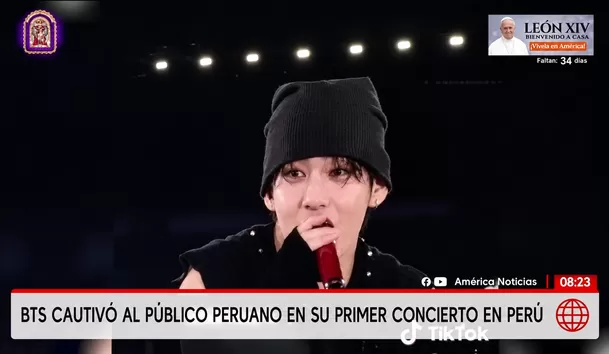 Jin expresó ante la audiencia "ARMY tienen mucha energía" / Captura Jin expresó ante la audiencia "ARMY tienen mucha energía" / Captura