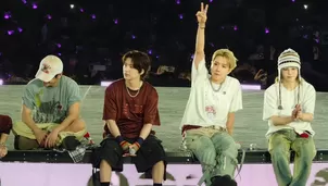 BTS se despidió del Perú con su último concierto en Lima/ Video: América TV. Foto:IG@pchujoy y bts_peru