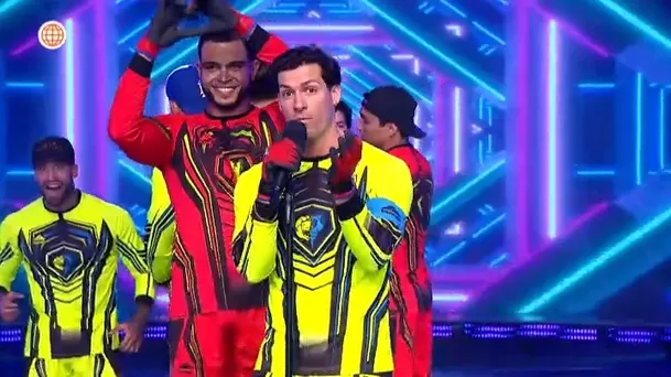 "¿Ya votaste por nuestra Miss Grand Perú?", fue la pregunta de Johanna San Miguel hacia Patricio Parodi. Foto: América TV