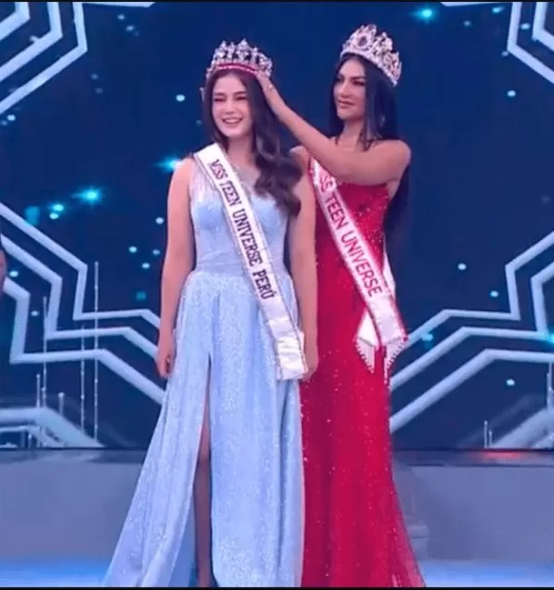 Kyara fue coronada como Miss Teen Universe  Perú 2023 el 16 de abril de este año / Foto: América Tv 