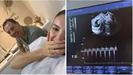 Cachaza llora al escuchar por primera vez los latidos de su bebé