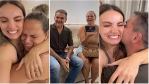 Así fue la reacción de los padres de Cachaza tras enterarse de su embarazo / IG: carolreali