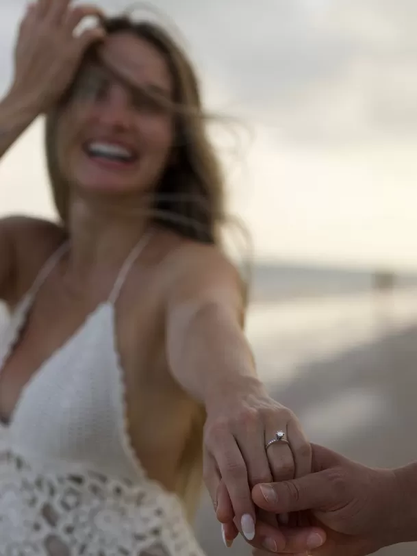 Carol Reali lució el anillo de compromiso que le entregó André Bankoff / Instagram