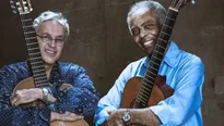 Caetano Veloso y Gilberto Gil en Lima. Foto: Difusión