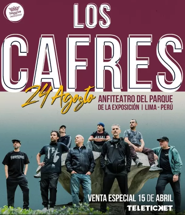 Los Cafres en Lima | Imagen: Instagram