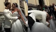 La caída de Alejandra Baigorria tras su boda con Said Palao