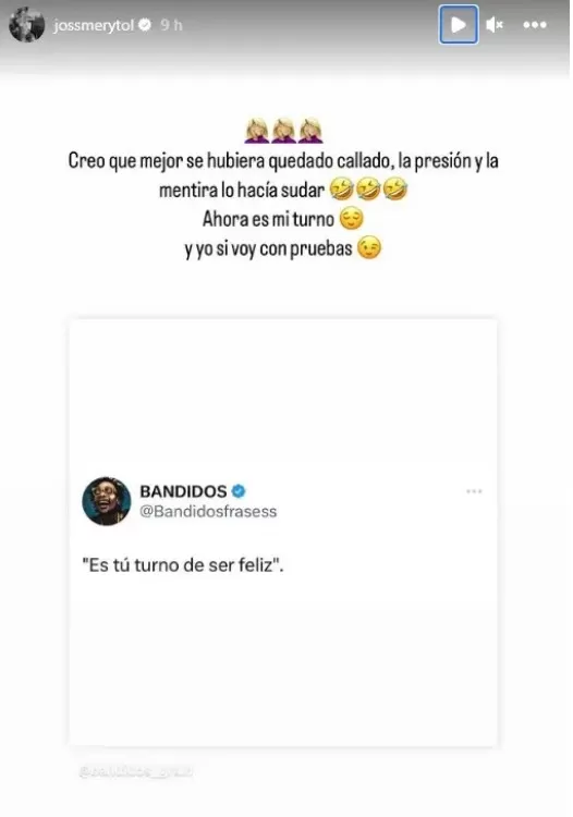 Jossmery Toledo contará su verdad sobre Paolo Hurtado. Foto: Instagram