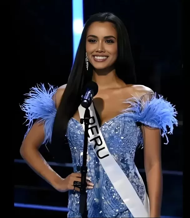 Camila Escribens durante su presentación en Miss Universo 2023. Fuente: Instagram