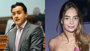 Richard Acuña y Camila Ganoza