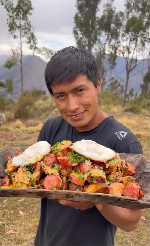 Waldir Maqque es un famoso creador de contenido cusqueño de 26 años/Foto: Instagram