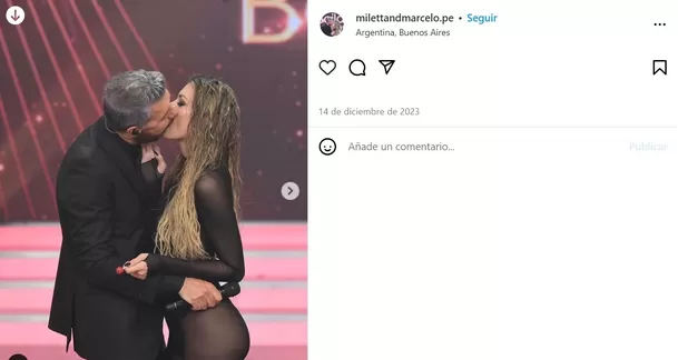 Así fue como Cande Lecce se enteró que Marcelo Tinelli estaba saliendo con Milett/Foto: Instagram