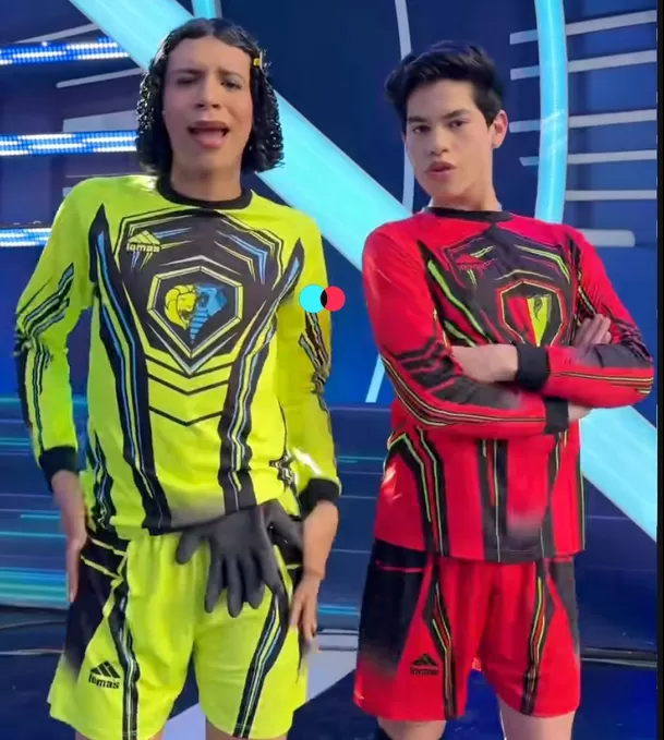 Valentino y Josi llegaron a 'Esto es guerra' para quedarse. Foto: TikTok