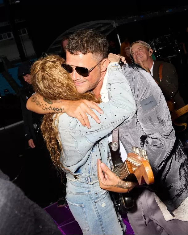 Alejandro Sanz y Shakira se volvieron a ver en Estados Unidos y cantaron juntos / Instagram Alejandro Sanz y Shakira se volvieron a ver en Estados Unidos y cantaron juntos / Instagram