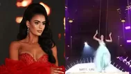 Candidata de Miss Universe Latina sufrió aparatosa caída en vivo