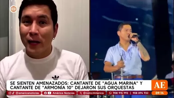 Renzo Palacios anunció su salida de Agua Marina tras ataque a la orquesta en pleno concierto / Captura Renzo Palacios anunció su salida de Agua Marina tras ataque a la orquesta en pleno concierto / Captura