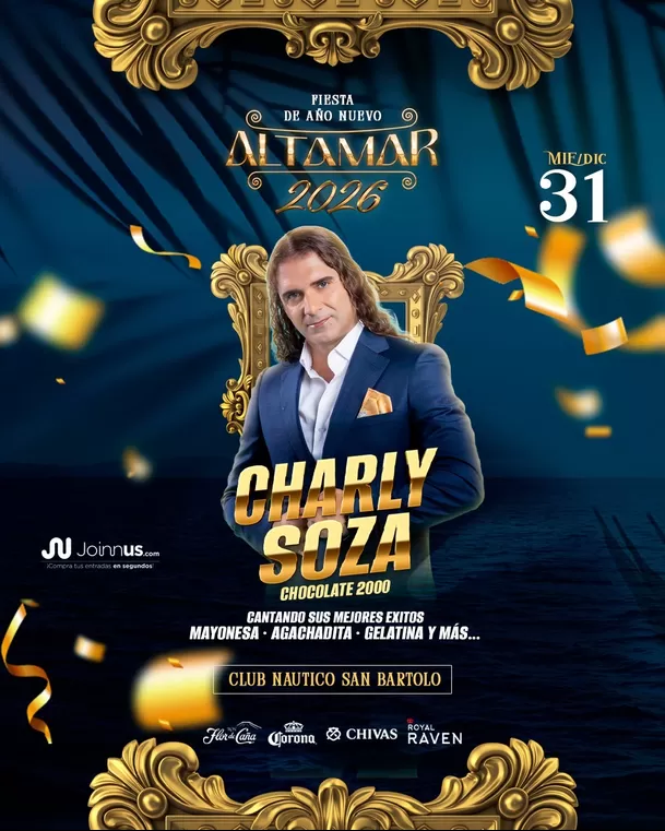 Cantante de Chocolate 2000 armará la fiesta de Año Nuevo / Instagram