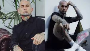 Emanuel Noir vocalista de 'Ke Personajes' fue detenido por la policía por agredir a un sujeto en la calle/Fotos: Instagram/Video: TikTok