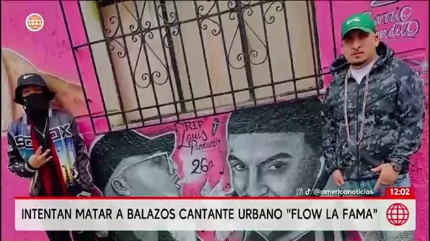Flow La Fama: cantante urbano es atacado a balazos en el Callao/ América Noticias