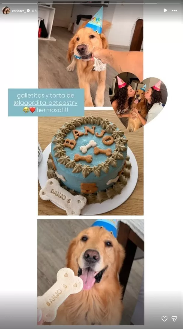 Carla Campos y la celebración especial para el amor de su vida / IG:carlaacs_ Carla Campos y la celebración especial para el amor de su vida / IG:carlaacs_