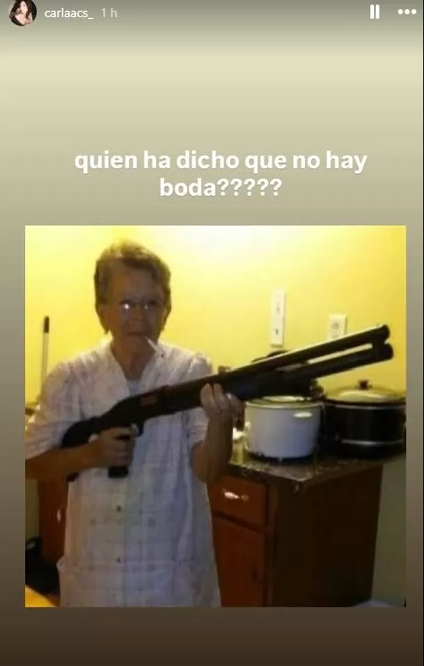 Carla Campos Salazar reacciona a información sobre supuesta cancelación de boda con Curwen / Instagram Carla Campos Salazar reacciona a información sobre supuesta cancelación de boda con Curwen / Instagram