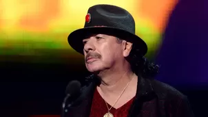 Carlos Santana sufrió abuso sexual cuando era un niño. Fuente: AFP