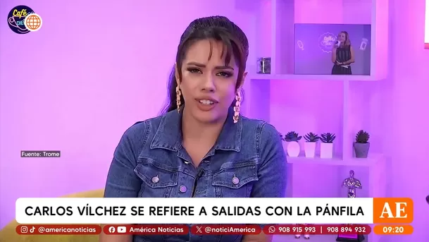 La Pánfila contó cómo eran sus salidas con Carlos Vïlchez / Captura / Trome