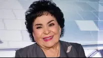 Carmen Salina se encuentra hospitalizada tras sufrir derrame cerebral. Fuente: Mezcalent