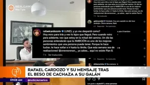 Carol Reali: ¿Rafael Cardozo envió indirecta a su ex luego de publicar video besando a su nueva pareja?