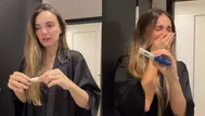Carol Reali rompió en llanto tras enterarse de su embarazo