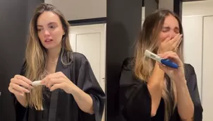 Carol Reali rompió en llanto tras enterarse de su embarazo / IG: @carolreali