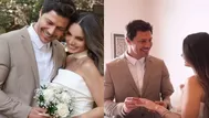 Carol Reali y André Bankoff se casaron: Imágenes de la boda