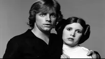 Mark Hamill y Carrie Fisher