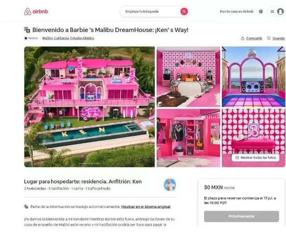 La casa de Barbie sí existe y está en Malibú: ¿Cómo reservarla?