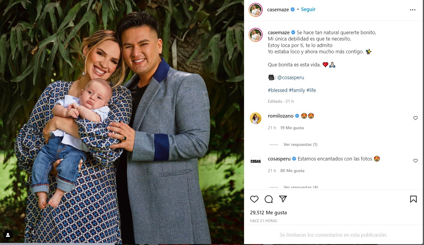 Cassandra Sánchez está feliz con el parecido de su bebé Milan con Johnny Orosco: “¡Es hermoso!”