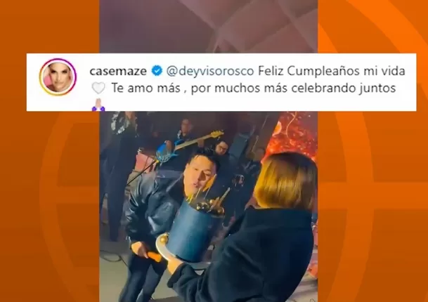 Mensaje de Cassandra Sánchez de Lamadrid para su esposo Deyvis Orosco/Foto: Instagram