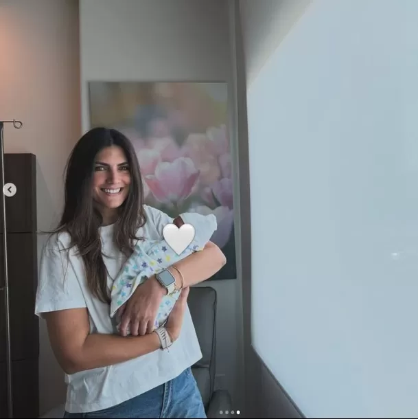 La recordada modelo de Habacilar vive uno de los momentos más emocionantes de su vida tras la llegada de su primer nieto. Cati Caballero compartió tiernas imágenes junto a Massimo y su hija Alejandra Feldmuth. Foto: ig @cati_caballero