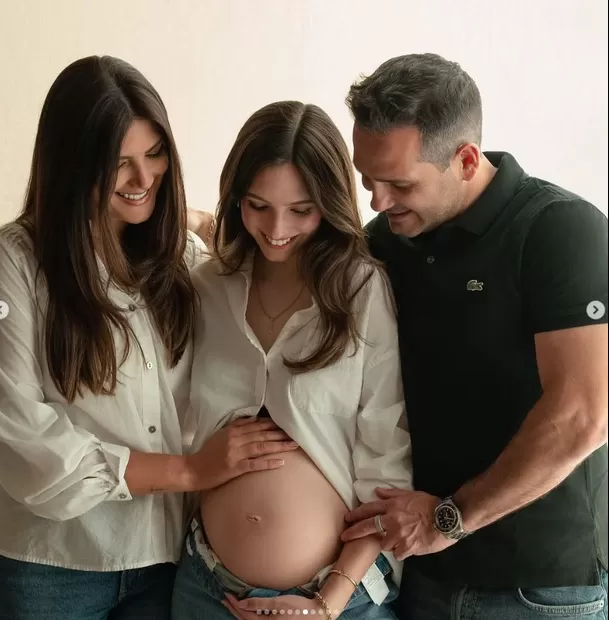 La recordada modelo de Habacilar vive uno de los momentos más emocionantes de su vida tras la llegada de su primer nieto. Cati Caballero compartió tiernas imágenes junto a Massimo y su hija Alejandra Feldmuth. Foto: ig @cati_caballero