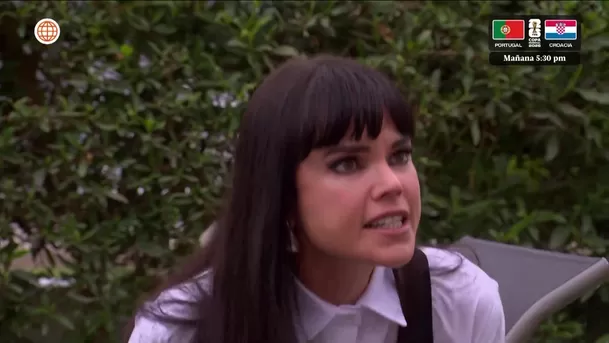Cayetana explotó de furia con Claudio / AméricaTV Cayetana explotó de furia con Claudio / AméricaTV