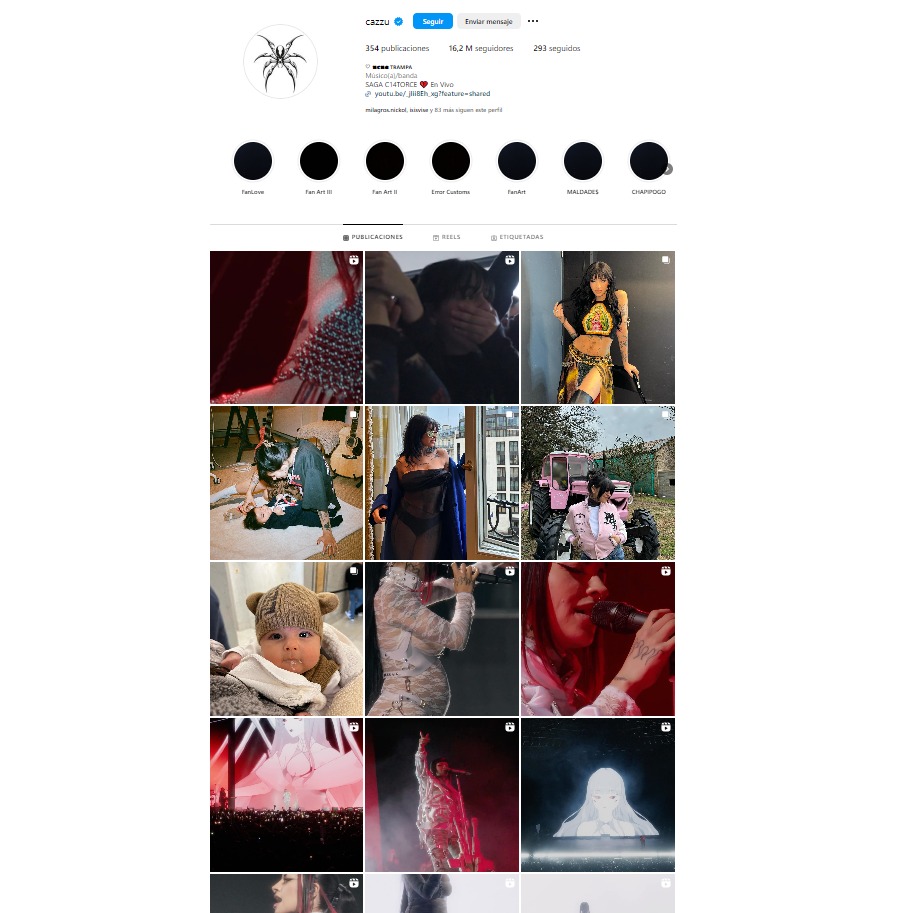 Cazzu borró todas sus fotografías con Christian Nodal – América Noticias