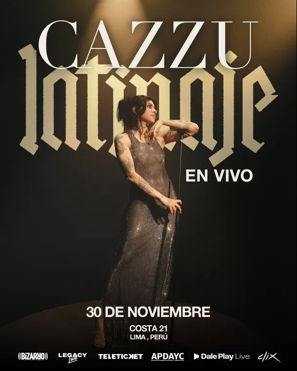 Cazzu dará concierto en Lima el 30 de noviembre / Instagram Cazzu dará concierto en Lima el 30 de noviembre / Instagram