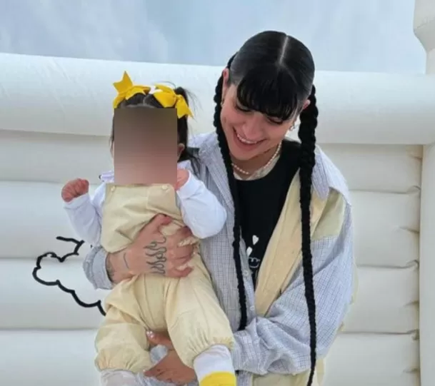 Cazzu celebró el cumpleaños de su hija Inti en el 2024 tras su sonda ruptura con Nodal / Instagram