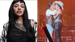 Cazzú se pronunció tras el polpemico beso entre su expareja y padre de su hija Christian Nodal y Ángela Aguilar/Fotos: Instagram