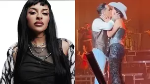 Cazzú se pronunció tras el polpemico beso entre su expareja y padre de su hija Christian Nodal y Ángela Aguilar/Fotos: Instagram