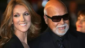 Celine Dion y su esposo René Angélil. (Vía: AFP)