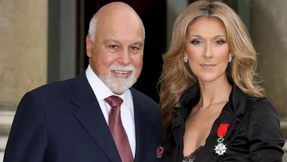 Celine Dion junto a su esposo y manager René Angélil. Foto: eldia.com