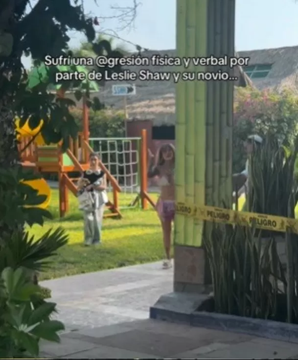 César BK denunció que Leslie Shaw y su novio lo agredieron / Instagram