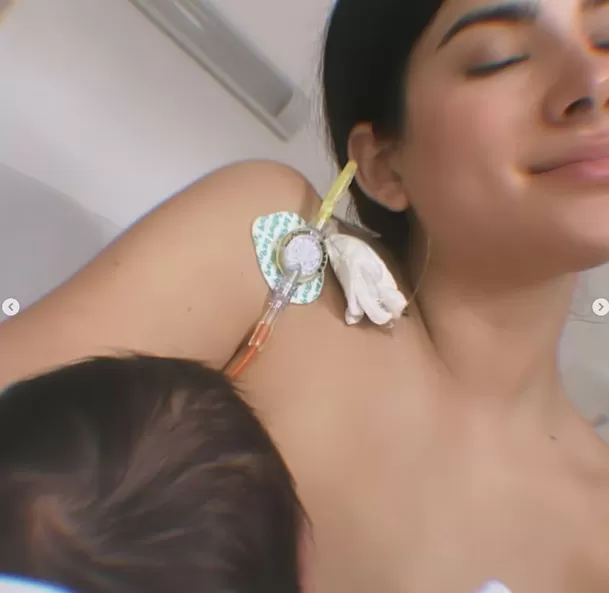 Suheyn Cipriani se convirtió en madre por segunda vez hace una semana / Instagram