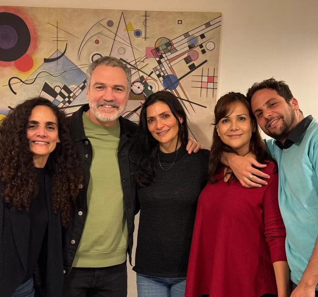 Mónica Sánchez y su pareja Daniel Sacro, se reencontraron con Salvador del Solar, Ana María Orozco y Vanessa Robiano/Foto: Instagram